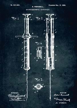 No370 - 1899 - Hypodermic syringe