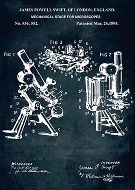 No359 - 1895 - Mechanical Stage for microscopes