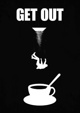 Get Out - Minimal Movie Horror Fanart Alternative