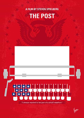 No907 My The Post minimal movie poster
