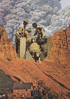 Dirty Sheep [collage]