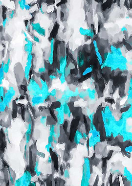 splash painting texture abstract background in blu