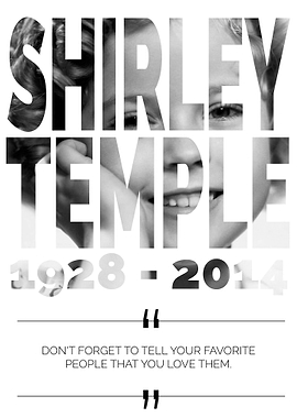 Shirley Temple and quote memory