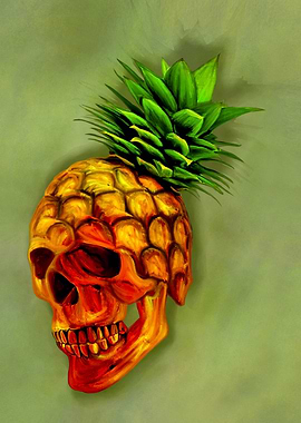 Pineapple Skull