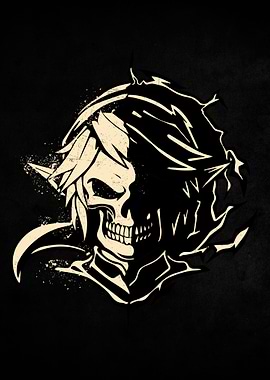 Zelda Skull Face