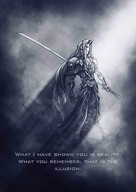 Sephiroth / Final Fantasy / Tagline