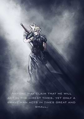 Cloud / Final Fantasy / Tagline