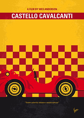 No927 My CASTELLO CAVALCANTI minimal movie poster