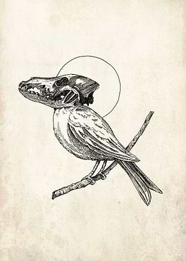 Skull Bird
