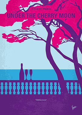 No933 My under the cherry moon minimal movie poste