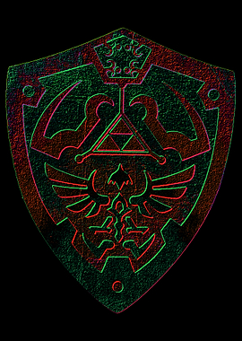Zelda Retro Shield 6