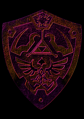 Zelda Retro Shield 8