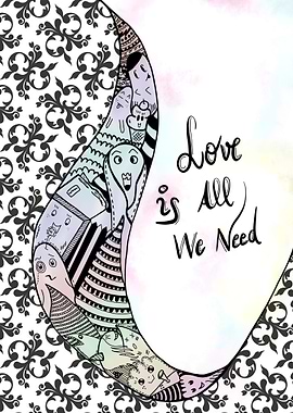 'Love is all we need' Doodle