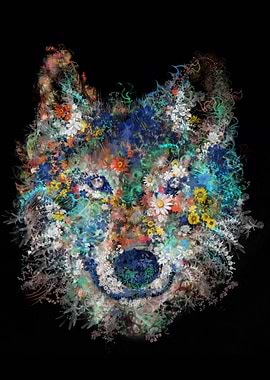 floral wolf