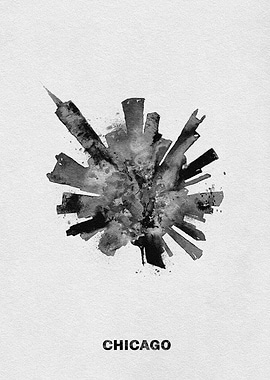 Chicago City Skyline