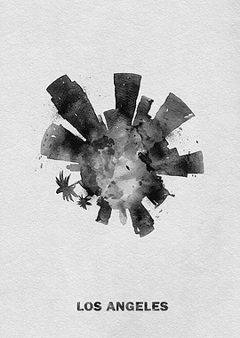 Los Angeles City Skyline