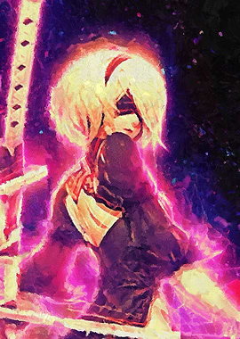 Neir Automata / Canvas paintings