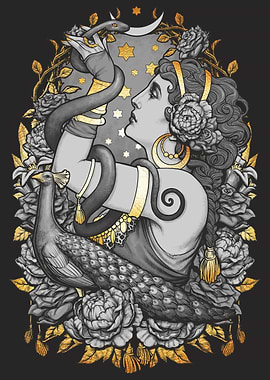 Tribal Fusion Belly Dancer witch