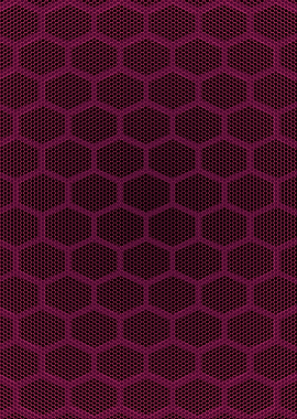 Pink Honeycomb