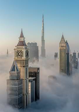 Dubai Above the clouds