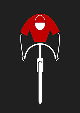Cycling, retro vintage poster
