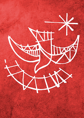 Holy Spirit symbol illustration