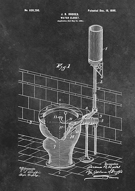 1899 Rhodes Water Closet