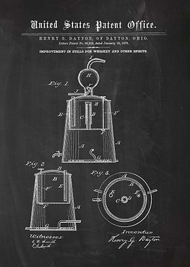 1870 - Improvement in Stills for Spirits - Patent