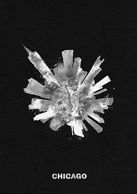 Chicago Skyline Painting