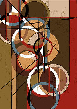 abstract Drawing and coloring