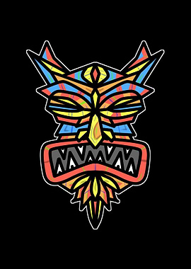 Tribal Demon Mask
