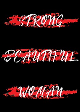Strong Beautiful Woman