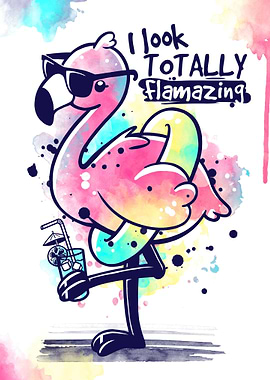 Flamazing flamingo