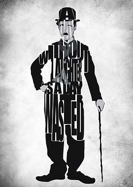 Charlie Chaplin Typography
