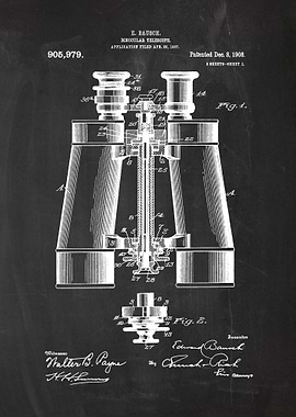 1907 Binocular Telescope - Pa