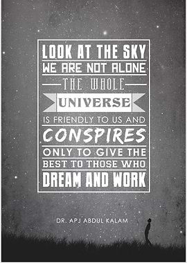 Universe conspires