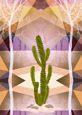 CACTUS INTO GEOMETRIC LAND