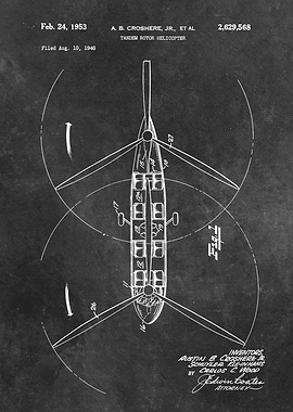 patent art Croshere 1953 T