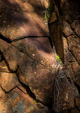 Granite Wall at the Swan View Tunnel