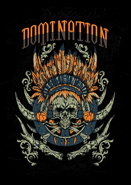 Indians Chief Soul Skull