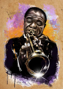 Luis Armstrong portrait