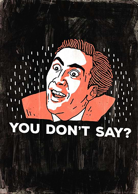 Nic Nicolas Cage Art