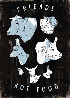 Vegan Vegetarian Animals