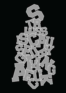 Text art Stress