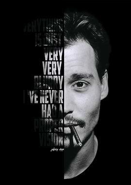 Johnny Depp portrait