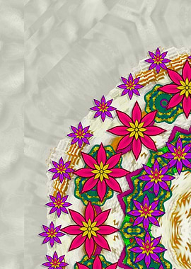 Fauna fantasy bohemian midsummer flower