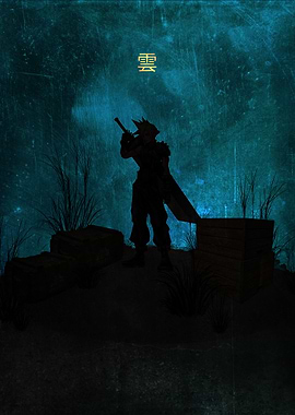 Cloud / Final Fantasy / Minimalistic
