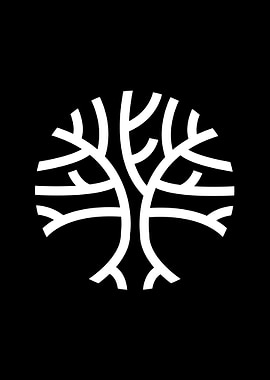 Circular Tree (White Version)