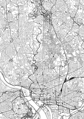 Washington D.C. Map
