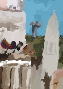Quito City Abstraction